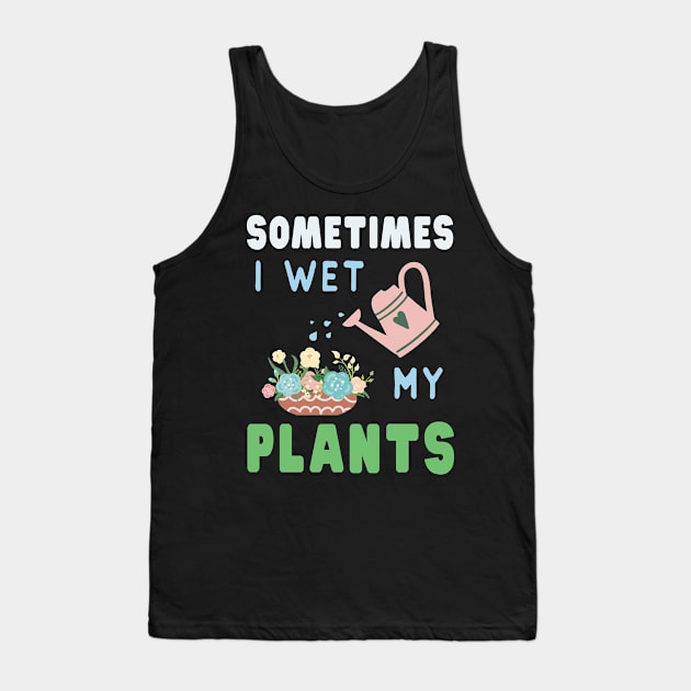 Gardening T Shirt - Cool Gardeners Tee Flower Garden Gift Tank Top by kaza191